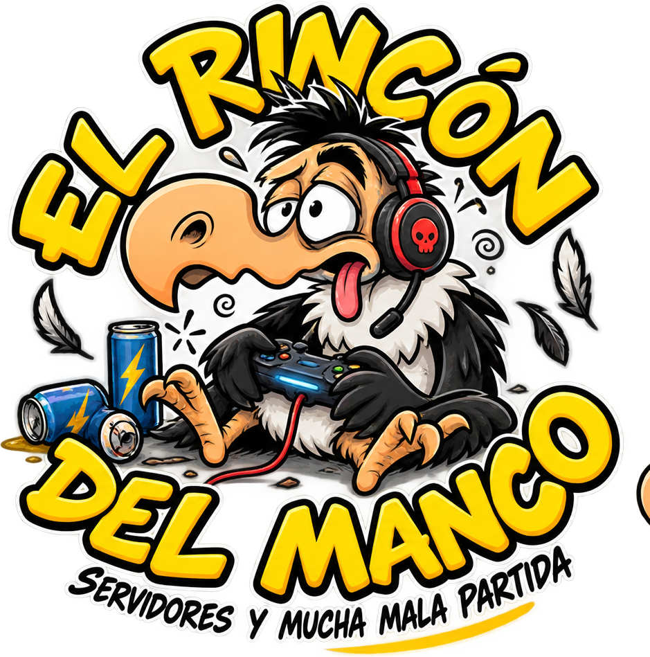 Mascota y logo de El Rincón del Manco
